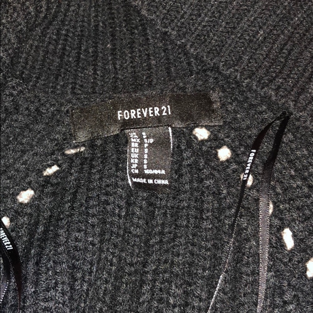 Forever 21 chunky cardigan